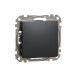 Кнопковий перемикач Schneider Electric Sedna Design & Elements чорний SDD114116
