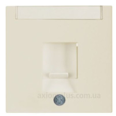 Накладка для супортів під модуль RJ12/RJ45 біла Berker S.1