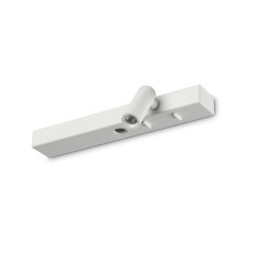 Бра, настінний світильник Ideal Lux 345499 Bonne Nuit LED 2x6.5W 3000K 420Lm IP20 білий