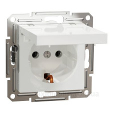 Розетка з заземленням та кришкою Schneider Electric Asfora без рамки біла (EPH3170121) Розетка з заземленням та кришкою Schneider Electric Asfora без рамки біла (EPH3170121)