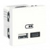 Розетка Schneider Unica NEW біла USB type A + type C 2.4 А 2 мод. ( NU301818 )