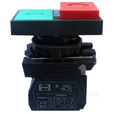 Кнопка Promfactor FP5-AL8425 1NO 1NC зелено-червона (FP5-AL8425)