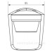 Датчик руху Theben theLUXA S360 WH