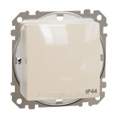 Одноклавішний перемикач Schneider Electric Sedna Design & Elements з кришкою IP44 бежевий SDD212106 Одноклавішний перемикач Schneider Electric Sedna Design & Elements з кришкою IP44 бежевий SDD212106