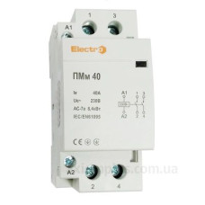 Модульний контактор ElectrO PMM232NONC ПМм 2P 32A 230В NO+NC