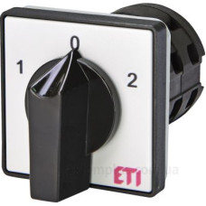Кулачковий перемикач ETI 004773112 CS 16 52 U (2p «1-0-2» 16A) Кулачковий перемикач ETI 004773112 CS 16 52 U (2p «1-0-2» 16A)