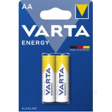 Батарейка лужна Varta Energy AA (блістер 2шт) Батарейка лужна Varta Energy AA (блістер 2шт)