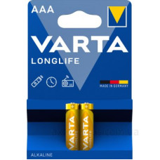Батарейка лужна Varta Longlife AAA (блістер 2шт) Батарейка лужна Varta Longlife AAA (блістер 2шт)