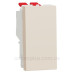 Перехресний вимикач Schneider Electric Unica New NU310544 1-клавішний 10А 1м бежевий