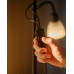 Торшер Nordlux 2512554003 Lauria E27+E14 1+1x40W+15W IP20 чорний