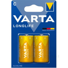 Батарейка лужна Varta Longlife C (блістер 2шт) Батарейка лужна Varta Longlife C (блістер 2шт)