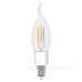 Прозора LED лампа Electrum GL LС-4FP C37 5Вт Е14 4000K (A-LC-1881)