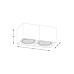 Точковий світильник Zuma Line ACGU10-116-N Box GU10 ES111 2x15W IP20 білий (5905316608306)