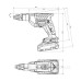Акумуляторний шурупокрут для гіпсокартону Metabo HBS 18 LTX BL 3000 18 В (620062500)