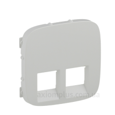 Панель розетки RJ11+RJ45 Legrand Valena Allure біла