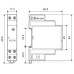 Фото-реле Finder 1NO 110-230В AC 1-100лк ON/OFF 15/30с (113182300000)