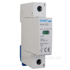Обмежувач перенапруги Chint NU6-IIG 1Р 40кА 385В (252493)