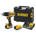 Безщітковий дриль-шурупокрут DeWALT DCD800E2T XR Li-Ion PowerStack 18В 1,7Аг 90Нм патрон 13мм