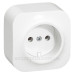 Розетка 2К Legrand Forix біла