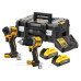 Набір з двох безщіткових елекроінструментів DeWALT DCK2050H2T XR Li-lon 18В 2х5Аг
