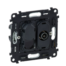 Механізм розетки TV+RJ45 Кат.6 UTP Legrand Valena In`Matic