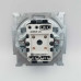 Вимикач ABB basic55 білий 2кл ( 2CKA001012A2141 )