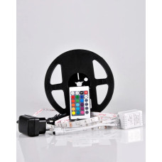 Світлодіодна стрічка Goldlux 314437 RGB 5м 18W IP20
