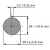 Зумер NOARK Ex9PB I r 230В AC червоний (105699)