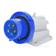 Стаціонарна вилка 90° GEWISS IP67 2P+E 32A 230В (GW60437) Стаціонарна вилка 90° GEWISS IP67 2P+E 32A 230В (GW60437)
