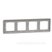 Чотирьохпостова рамка Schneider Electric Sedna Elements Sedna Elements матове золото SDD371804