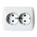 Подвійна розетка E.Next e.install.stand.810DB з з/к (s035036)