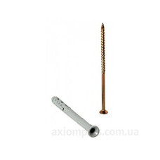 Дюбель E.Next e.metiz.dowel.92.U1.06.40.b з ударним шурупом М6х40 буртик 100шт (m0080017) Дюбель E.Next e.metiz.dowel.92.U1.06.40.b з ударним шурупом М6х40 буртик 100шт (m0080017)