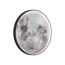 Бра, настінний світильник Kloodi WA-MOON 600 CCT BK LED 1x14W 3000K-6000K 250Lm IP20 чорний