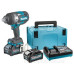 Акумуляторний ударний гайкокрут Makita TW001GM201 XGT 40В з 2 акумуляторами BL4040