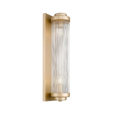 Бра, настінний світильник Zuma Line W0528-02M-V6AC Sergio E14 2x60W IP20 золотий (5905316602458)