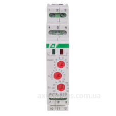 Електронне реле часу F&F PCS-519DUO 195-253В AC/21-27В AC/DC 2х8А Електронне реле часу F&F PCS-519DUO 195-253В AC/21-27В AC/DC 2х8А