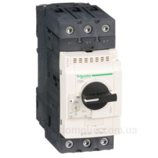 Автомат захисту двигуна Schneider Electric GV3P50 із комбінованим розчепленням 50А Автомат захисту двигуна Schneider Electric GV3P50 із комбінованим розчепленням 50А