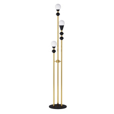 Торшер Pikart 16591-3 Dome Trio G9 3x15W IP20 чорний