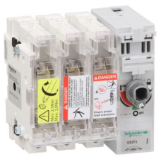 Роз'єднувач із запобіжником Schneider Electric GS2F3 14х51 3х 50A