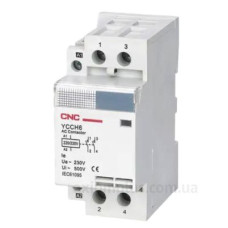 Модульний контактор CNC YCCH6-25 4Р 220В 2NO+2NC (Б00043063)