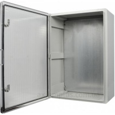 Ударостійкий корпус з АБС-пластику Аско-Укрем UBox 500x700x250мм (прозорі дверцята)