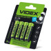 Сольова батарея Videx LR6 AA (LR6/AA 4pcs BC) 4 шт