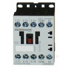 Контактор Schrack LSDD0913 230В AC 1НВ 4кВт 9А 3P розмір 00