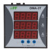 Трифазний щитовий амперметр F&F DMA-3T 230В