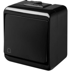 Кнопка дзвінок Eti Hermetics VHE-4-BL IP54 чорна (4668083)