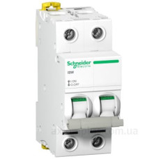 Вимикач нантаження Schneider Electric iSW A9S60220 2P 20A Вимикач нантаження Schneider Electric iSW A9S60220 2P 20A