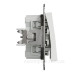 Вимикач кнопковий Schneider Electric Asfora без рамки білий (EPH0770121)