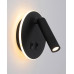 Бра, настінний світильник Italux WL-53742-1-BK Furla LED 2x8W 3000K 516Lm IP20 чорний