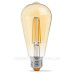Диммована філаментна лампа Videx Filament ST64FAD E27 6Вт 2200K (VL-ST64FAD-06272) бронза Диммована філаментна лампа Videx Filament ST64FAD E27 6Вт 2200K (VL-ST64FAD-06272) бронза