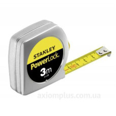 Вимірювальна рулетка Stanley Powerock 3мх12,7мм в хромованому пластмасовому корпусі (0-33-238)